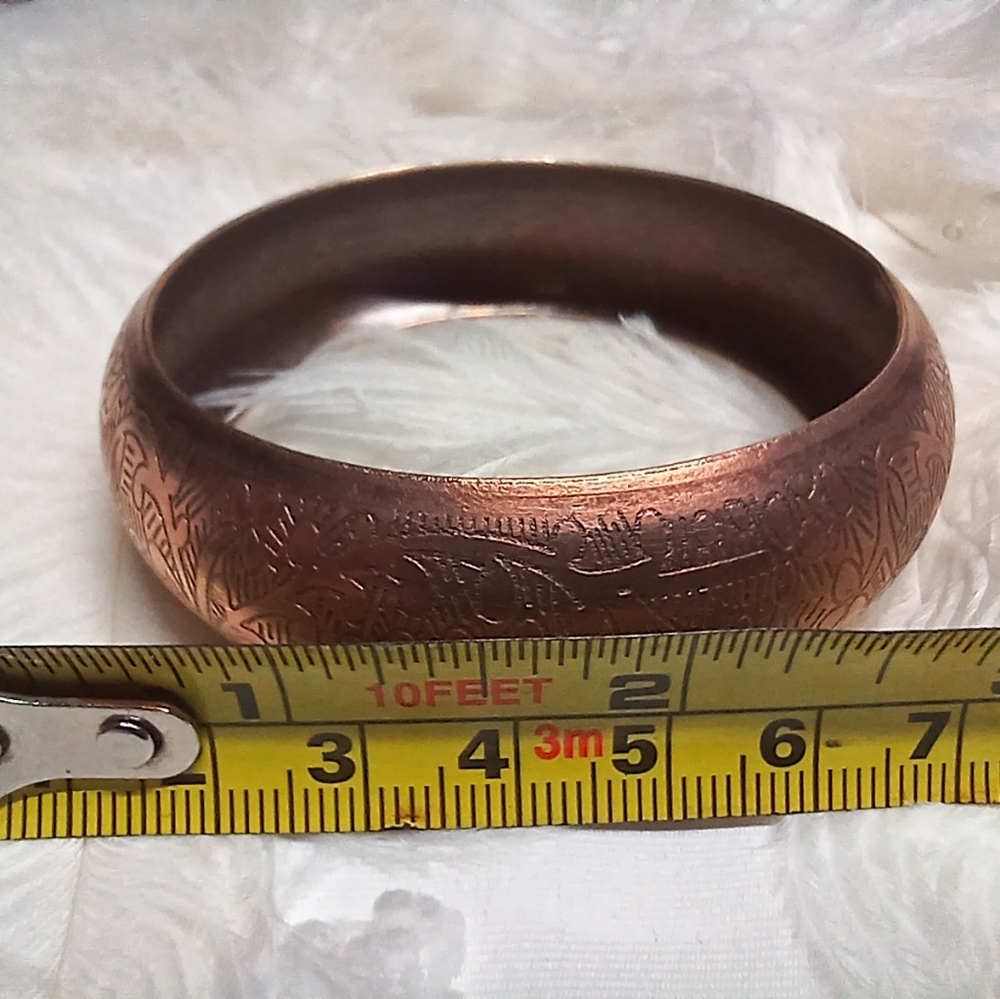 Copper Bangle - Picture 5 of 5